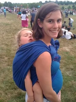 can you wear a baby carrier while Pregnant?